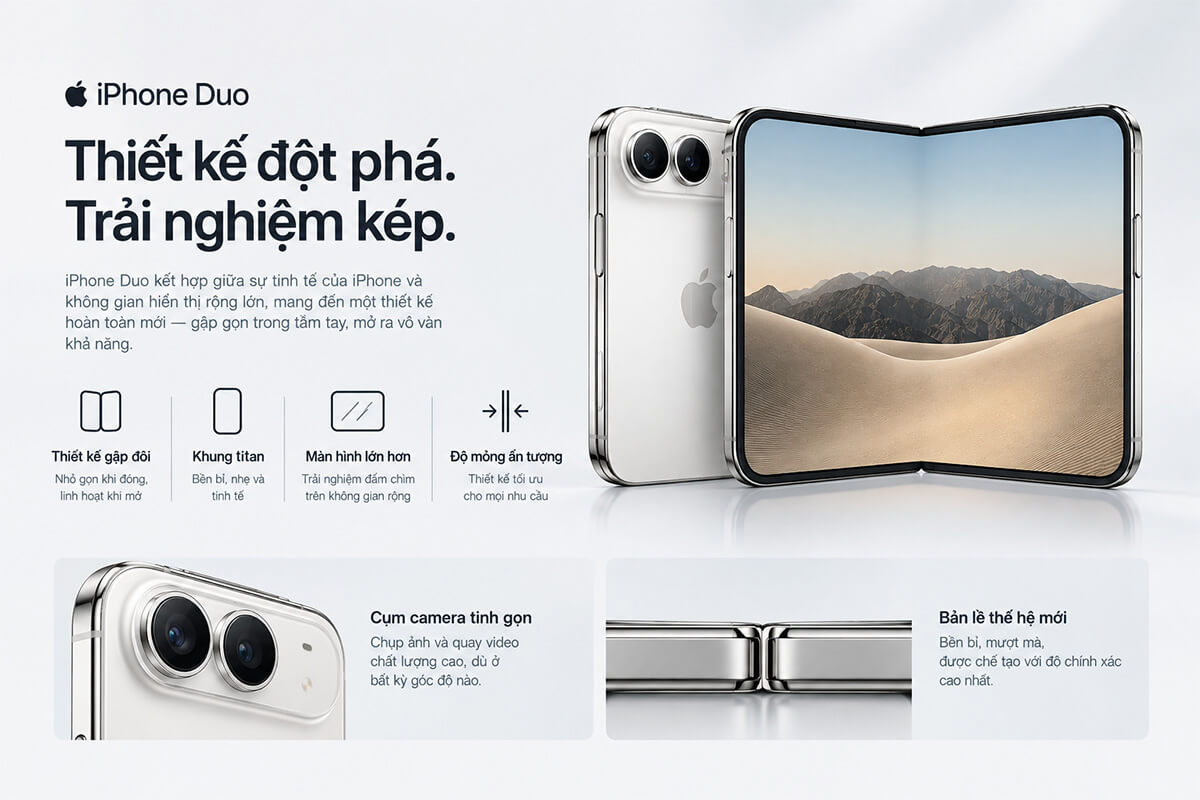 Thiết kế iPhone Duo