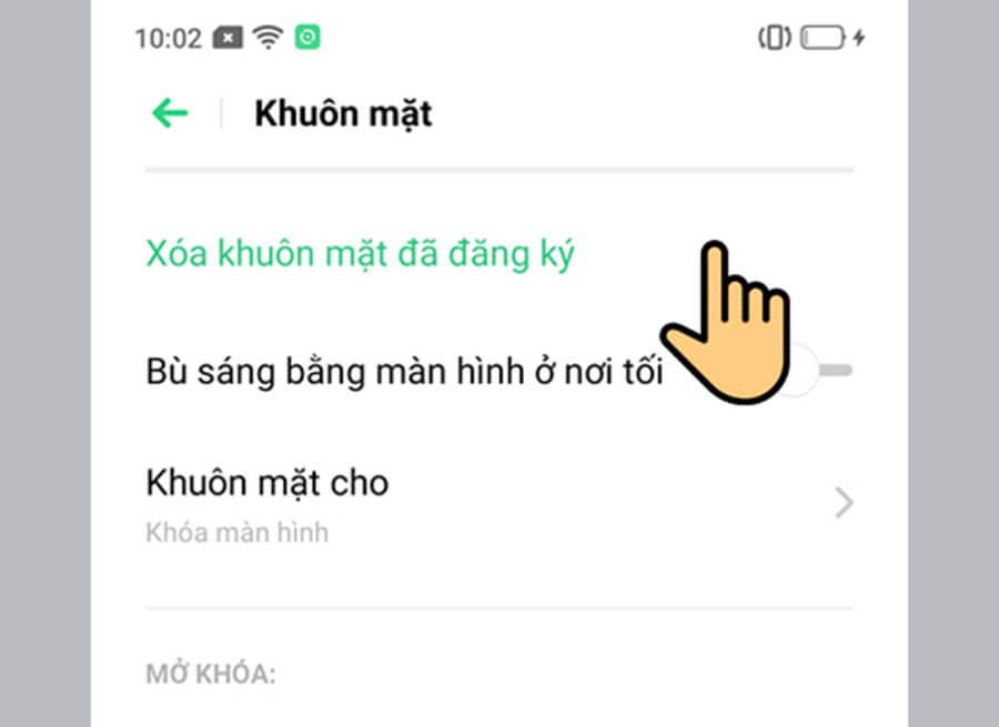 Thiết lập bảo mật mở khóa bằng khuôn mặt trên Oppo F11 Pro - Hình 6 Thiết lập bảo mật mở khóa bằng khuôn mặt trên Oppo F11 Pro - Hình 6
