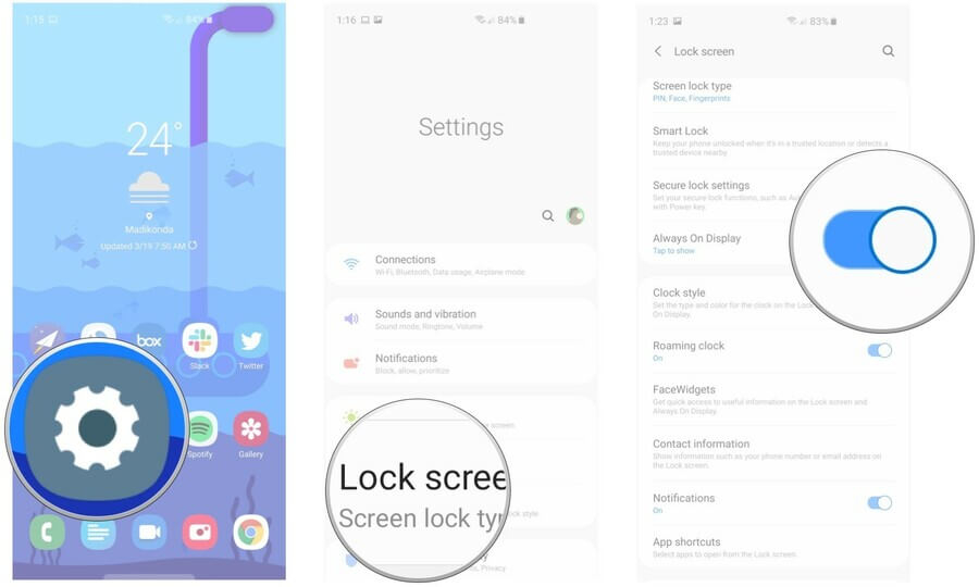 Thủ thuật tùy chỉnh Always On Display trên Galaxy S10 - Hình 1