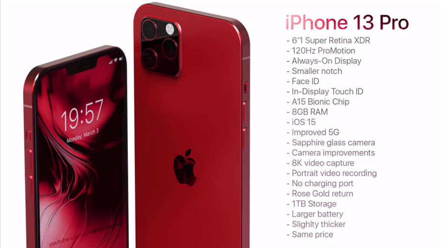 Tiếp tục lộ diện concept iPhone 13 Pro (12s Pro): Thiết kế đẹp, nhiều màu sắc và không cổng kết nối - Hình 4 Tiếp tục lộ diện concept iPhone 13 Pro (12s Pro): Thiết kế đẹp, nhiều màu sắc và không cổng kết nối - Hình 4