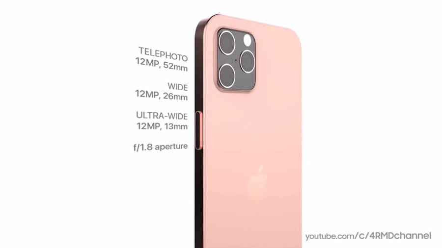 Tiếp tục lộ diện concept iPhone 13 Pro (12s Pro): Thiết kế đẹp, nhiều màu sắc và không cổng kết nối - Hình 3 Tiếp tục lộ diện concept iPhone 13 Pro (12s Pro): Thiết kế đẹp, nhiều màu sắc và không cổng kết nối - Hình 3