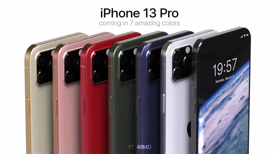 Tiếp tục lộ diện concept iPhone 13 Pro (12s Pro): Thiết kế đẹp, nhiều màu sắc và không cổng kết nối - Hình 5 Tiếp tục lộ diện concept iPhone 13 Pro (12s Pro): Thiết kế đẹp, nhiều màu sắc và không cổng kết nối - Hình 5