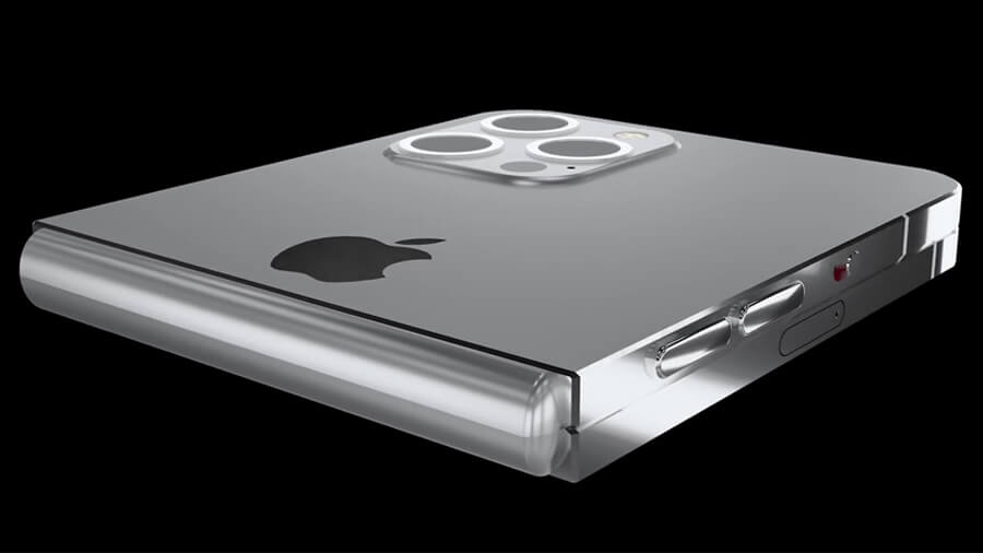 Tiếp tục xuất hiện concept iPhone Flip: Viền màn hình gập siêu mỏng, khung bằng thép sang trọng - Hình 2