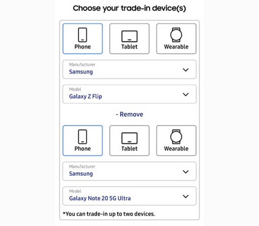 TIN CỰC SỐC: Samsung cho phép trao đổi những thiết bị cũ để lấy Galaxy Z Fold 3 hoặc Z Flip 3 TIN CỰC SỐC: Samsung cho phép trao đổi những thiết bị cũ để lấy Galaxy Z Fold 3 hoặc Z Flip 3