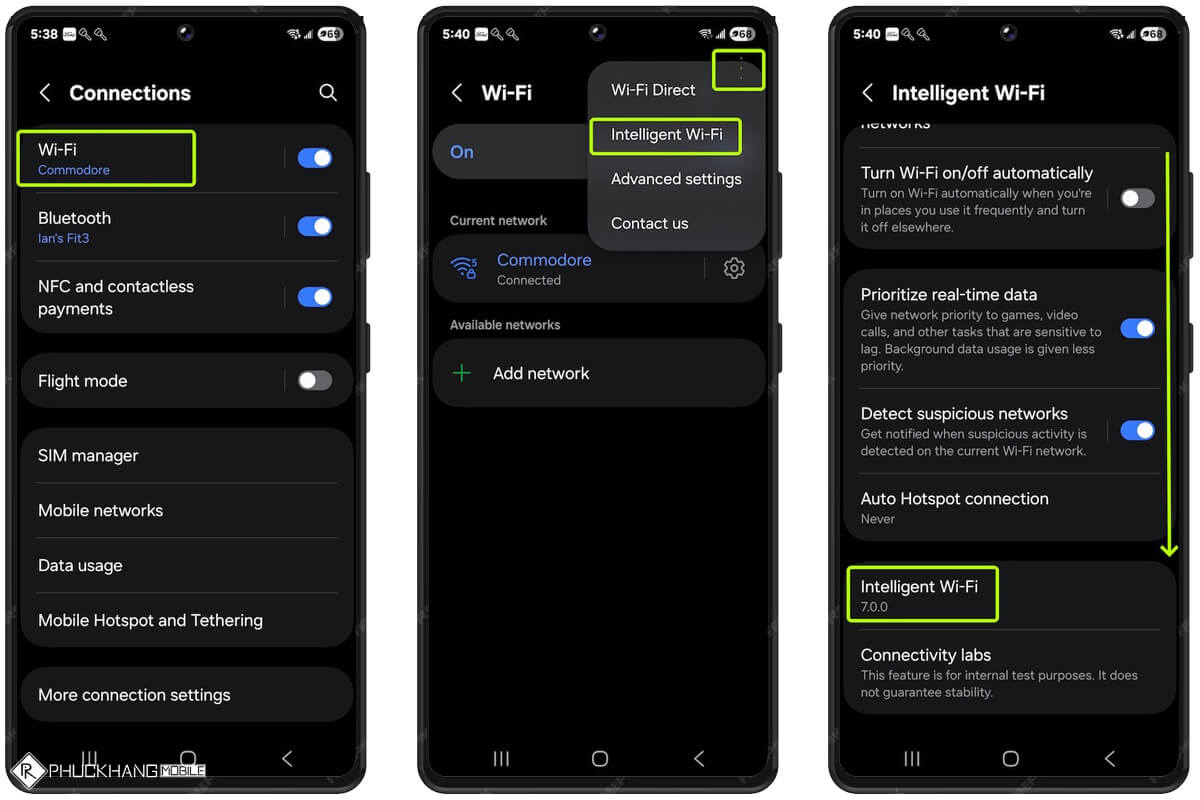 Cách kích hoạt Connectivity Labs trên điện thoại Samsung Cách kích hoạt Connectivity Labs