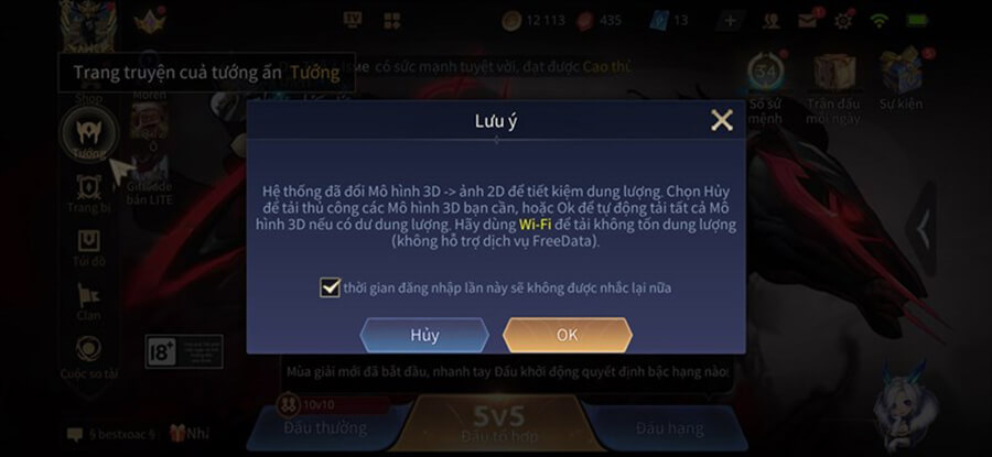 Tính năng giúp chơi Liên Quân Mobile mượt hơn trên smartphone cấu hình yếu - Hình 1 Tính năng giúp chơi Liên Quân Mobile mượt hơn trên smartphone cấu hình yếu - Hình 1