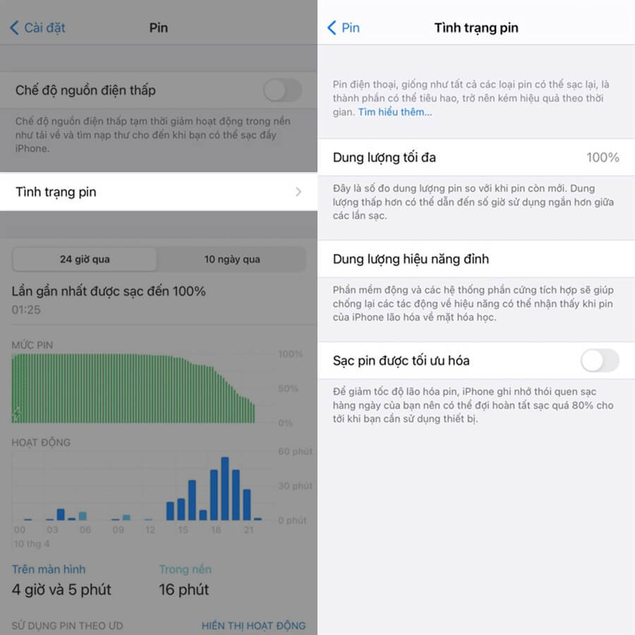Tình trạng bảo trì pin trên iPhone là gì? Cách khắc phục thế nào? - Hình 1 Tình trạng bảo trì pin trên iPhone là gì? Cách khắc phục thế nào? - Hình 1