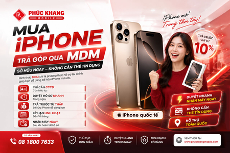 Trả góp bằng MDM, giải pháp sở hữu iPhone cho khách nợ xấu