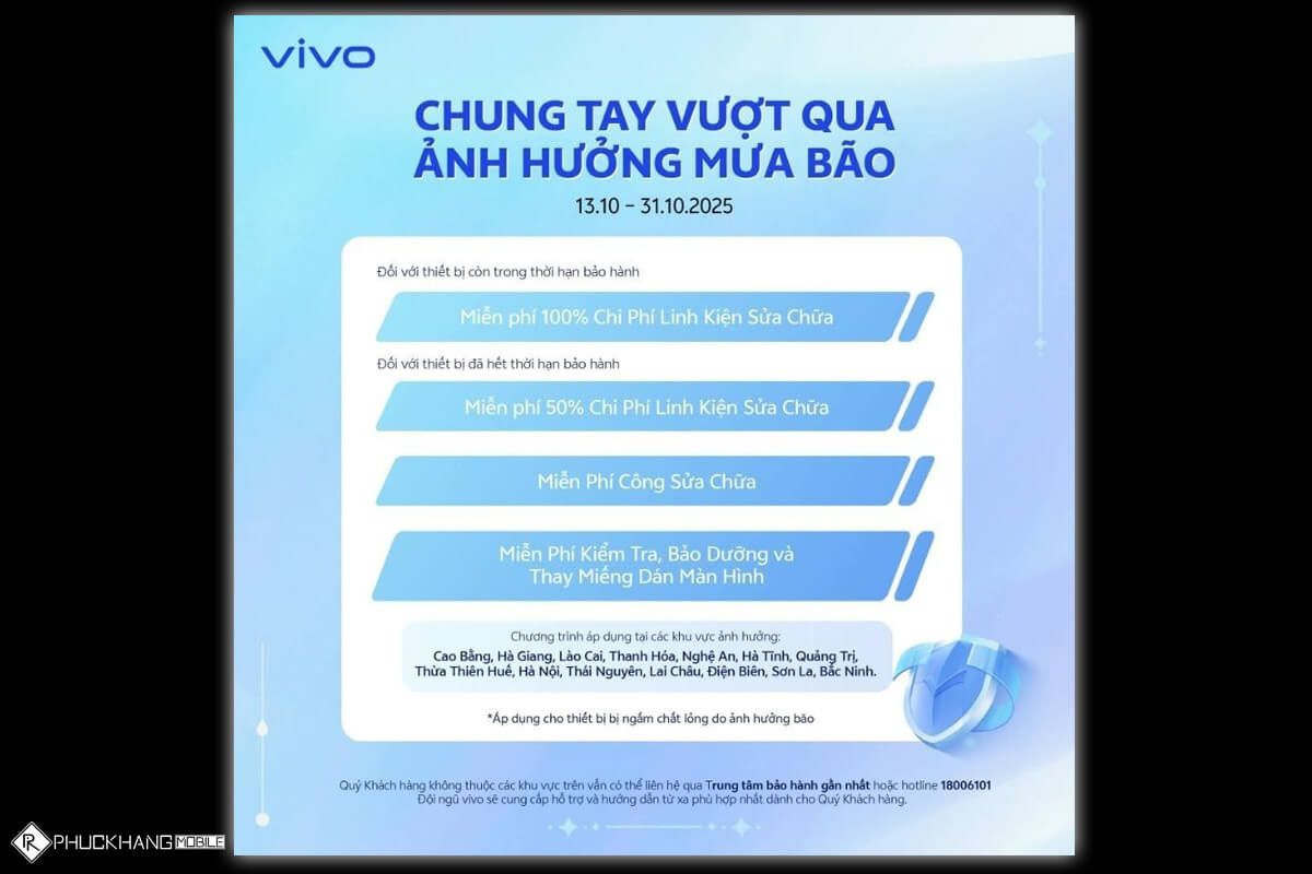 Thông tin chi tiết chương trình vivo vivo
