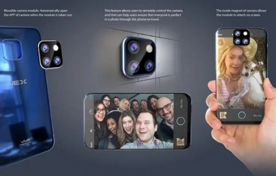 Vivo NEX 2 sẽ được trang bị camera module có thể tháo rời - Hình 1 Vivo NEX 2 sẽ được trang bị camera module có thể tháo rời - Hình 1