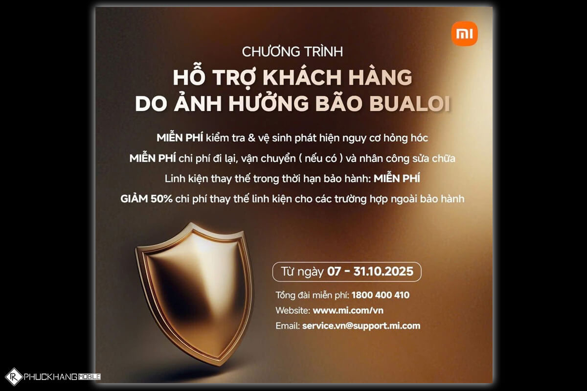 Thông tin chi tiết chương trình Xiaomi Xiaomi