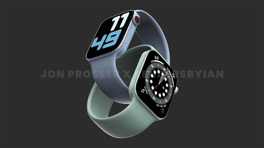Xuất hiện concept Apple Watch Series 7 với thiết kế cạnh phẳng giống iPhone 12 - Hình 1