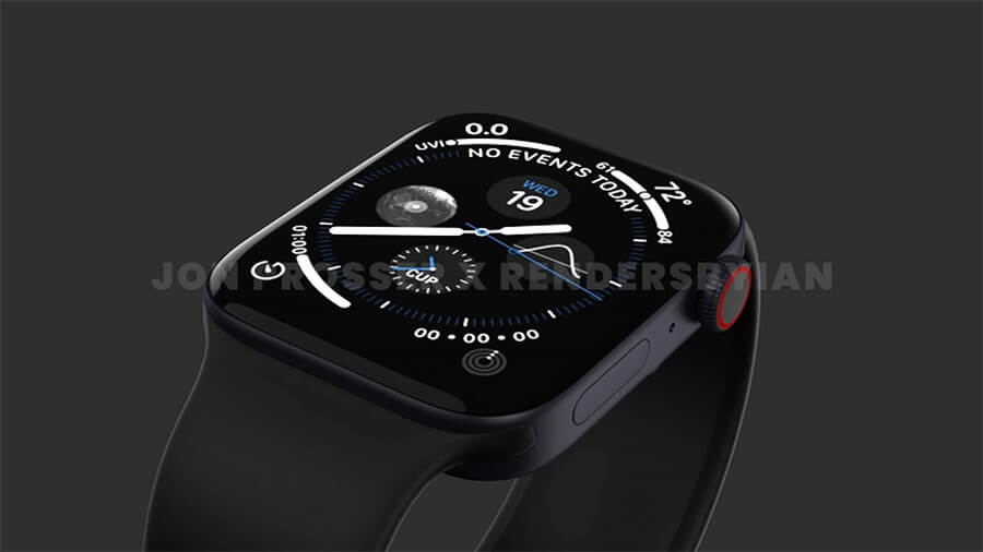Xuất hiện concept Apple Watch Series 7 với thiết kế cạnh phẳng giống iPhone 12 - Hình 6